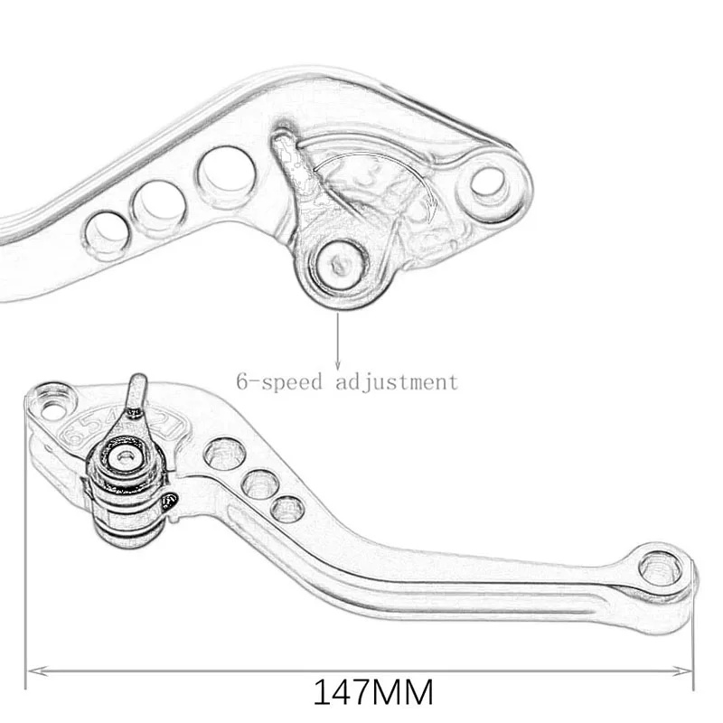 لدراجة باجاج بولسار 200 NS/200 - مراجعة Cnc Aluminum Adjustable Brake Clutch Levers وسعره